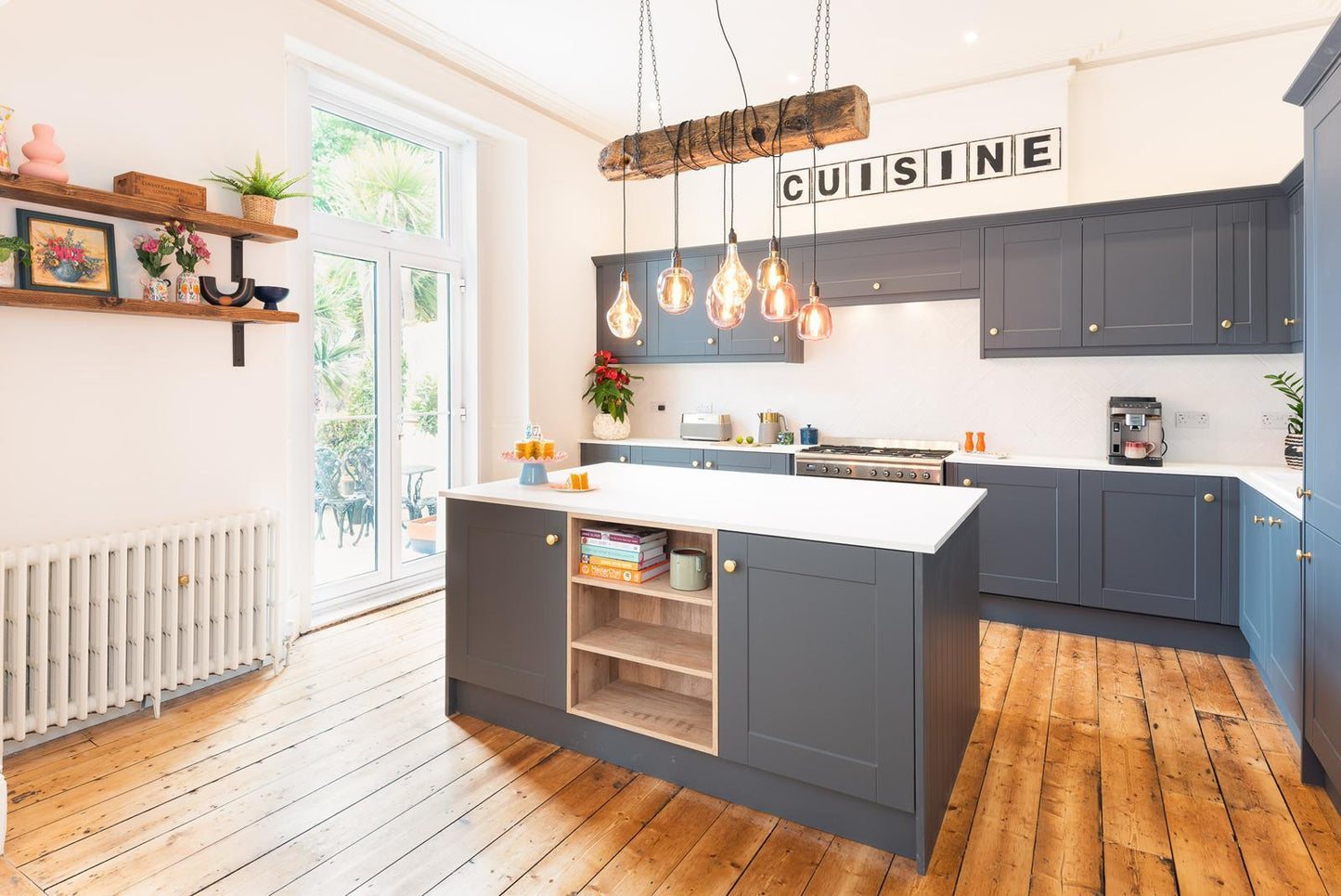 Ancient Wooden Beam Chandelier - MooBoo Home