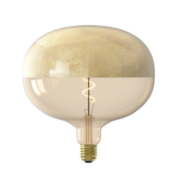 Craquele Top-Mirror Boden Lamp | 4W | E27 | Gold | Dimmable - MooBoo Home