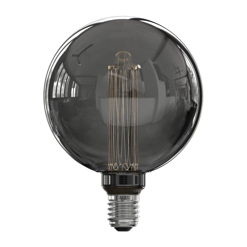 Globe Crown Lamp G125 | Bulb | 3.5W | E27 | Titanium | Dimmable - MooBoo Home