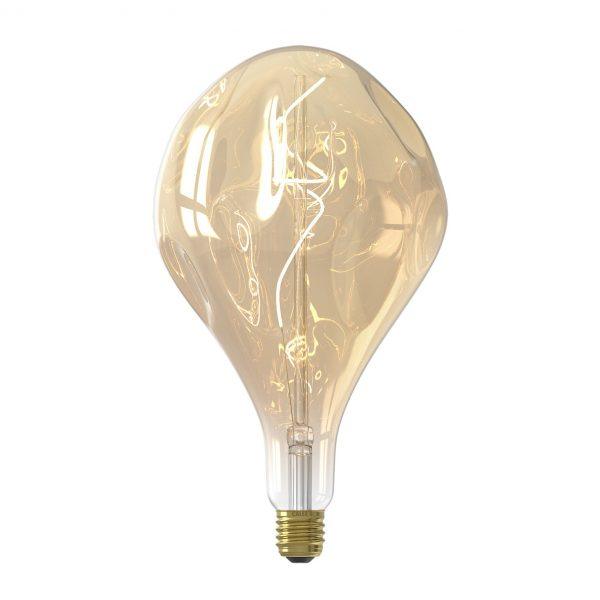 Organic Evo Lamp | Bulb | 6W | E27 | Gold | Dimmable - MooBoo Home