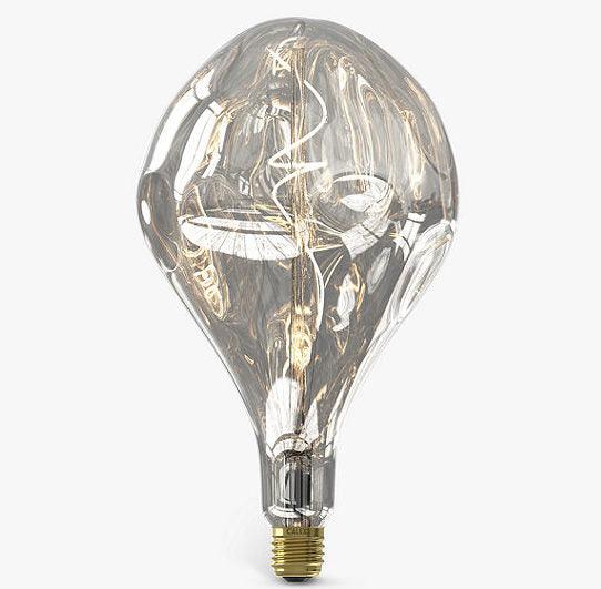 Organic Evo Lamp | Bulb | 6W | E27 | Silver | Dimmable - MooBoo Home