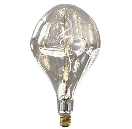 Organic Evo Lamp | Bulb | 6W | E27 | Silver | Dimmable - MooBoo Home