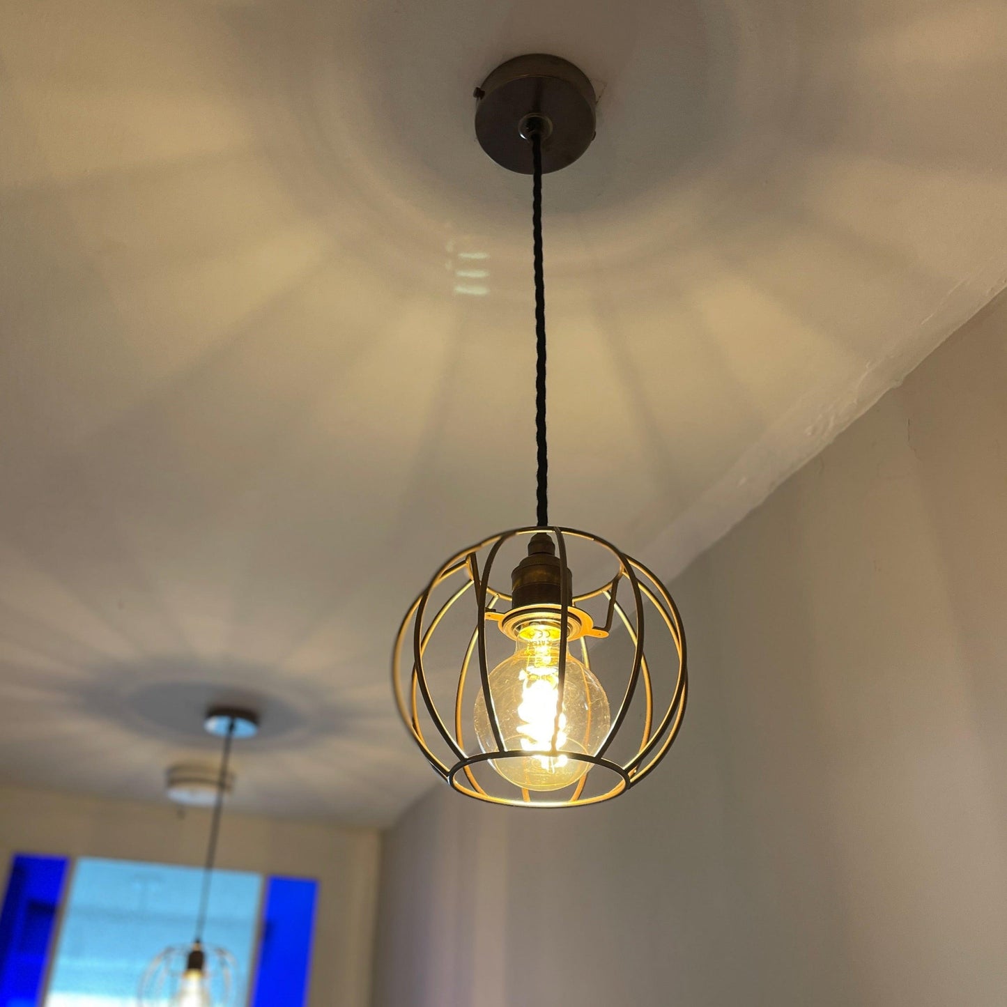 Pendant Light with Pumpkin Shade - MooBoo Home