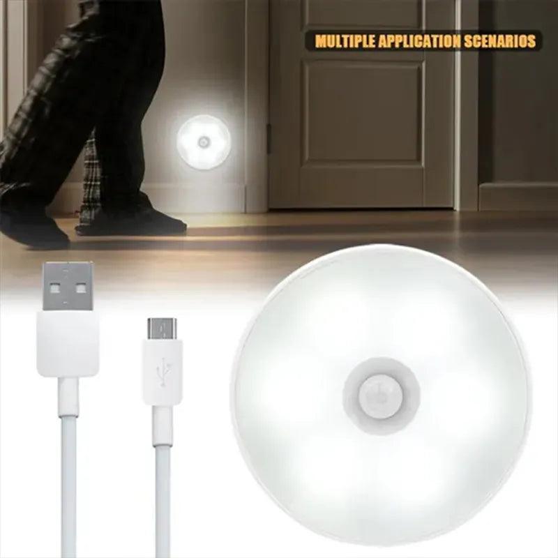 Rechargeable LED Puck Lights with Motion Sensor - MooBoo Home