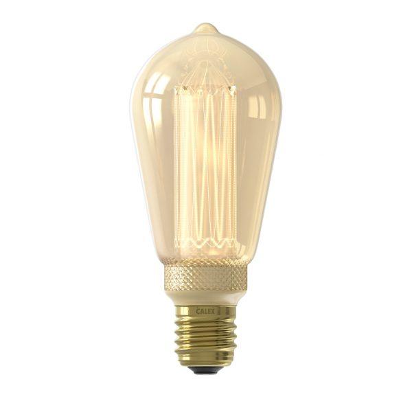 Rustic Crown Lamp ST64 Teardrop | Bulb | 3.5W | E27 | Extra Warm White | Dimmable - MooBoo Home