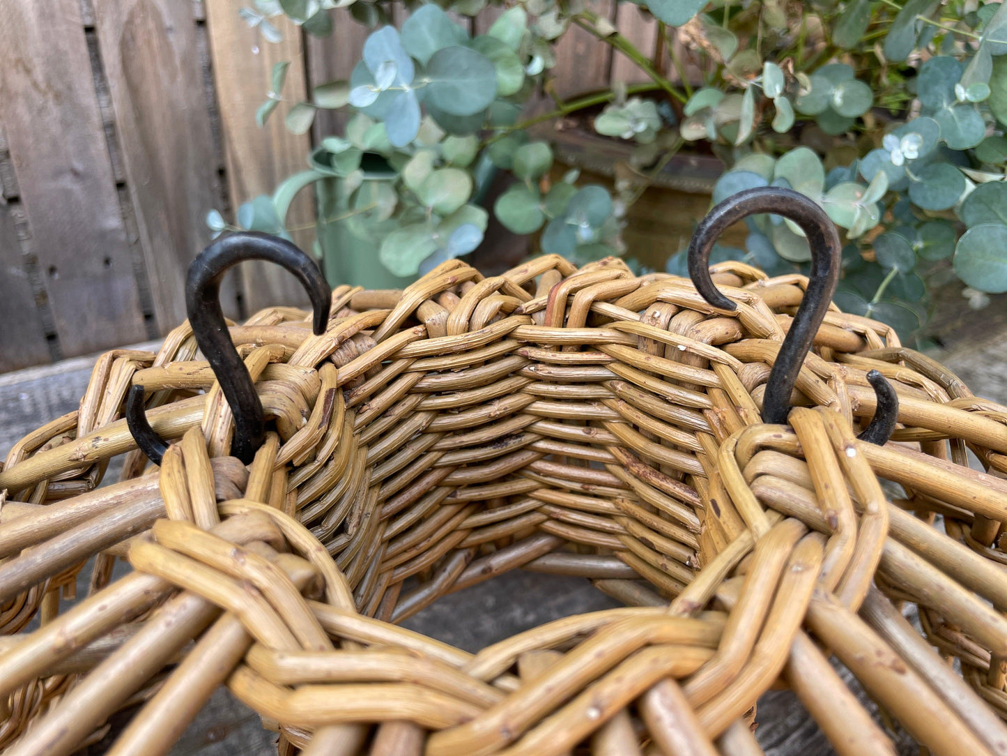 Withy Lobster Pot Pendant Shade rattan wicker alternative